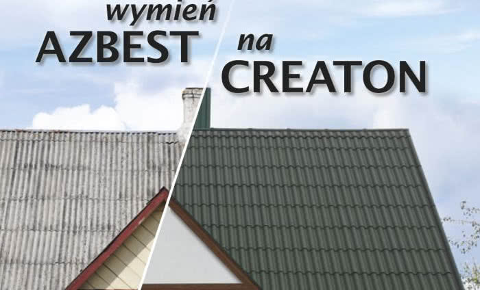 Wymień AZBEST na CREATON! Konkurs wystartował