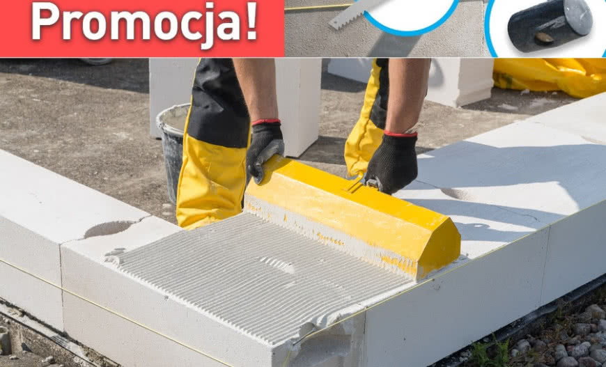 Promocja na zakup profesjonalnych narzędzi Ytong, Silka, Multipor