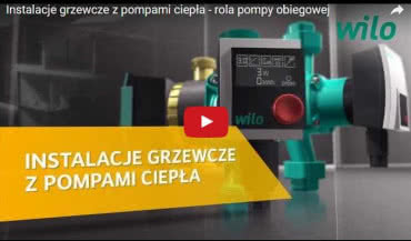 Instalacje grzewcze z pompami ciepła - rola pompy obiegowej