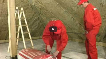 Rockwool - ocieplenie poddasza skalną wełną mineralną