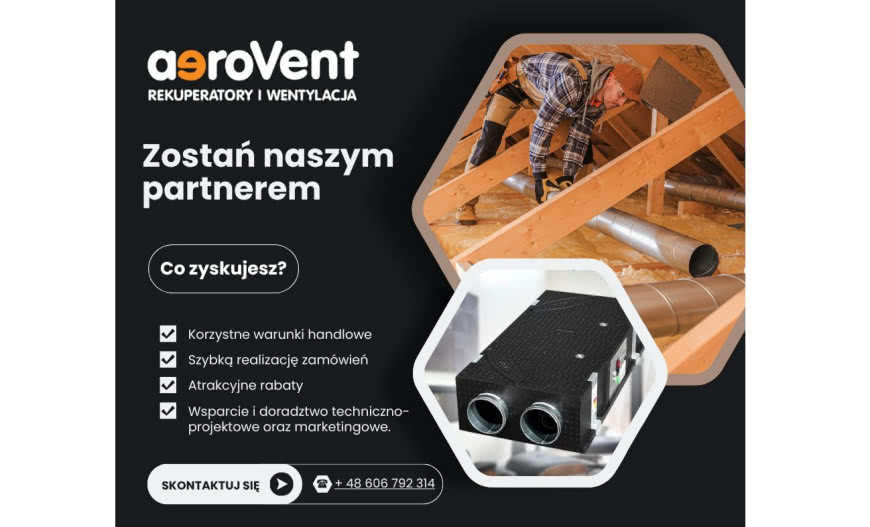 AeroVent zaprasza instalatorów HVAC do współpracy