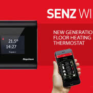 Raychem SENZ WIFI – nowy termostat do ogrzewania podłogowego z ekranem dotykowym