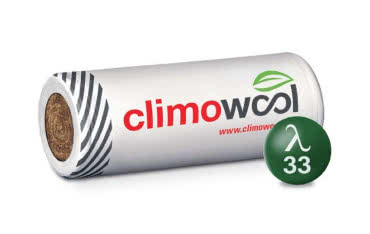 Mata z mineralnej wełny szklanej climowool DF33